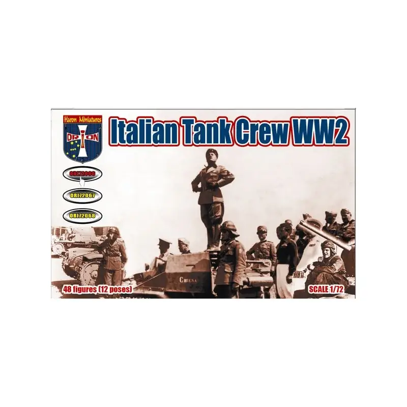 WWII Italian Tank Crew Figuren Nu Kopen