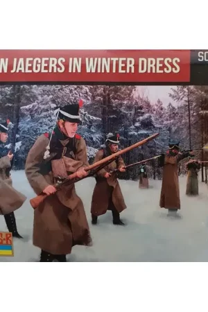 Hoge Kwaliteit Russian Jaegers in Winter Dress Napoleonic era Figuren