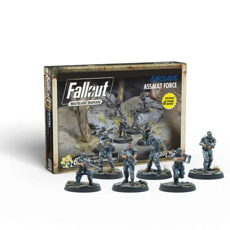 Gratis Retour Fallout Ww Enclave Assault Force Figuurtje