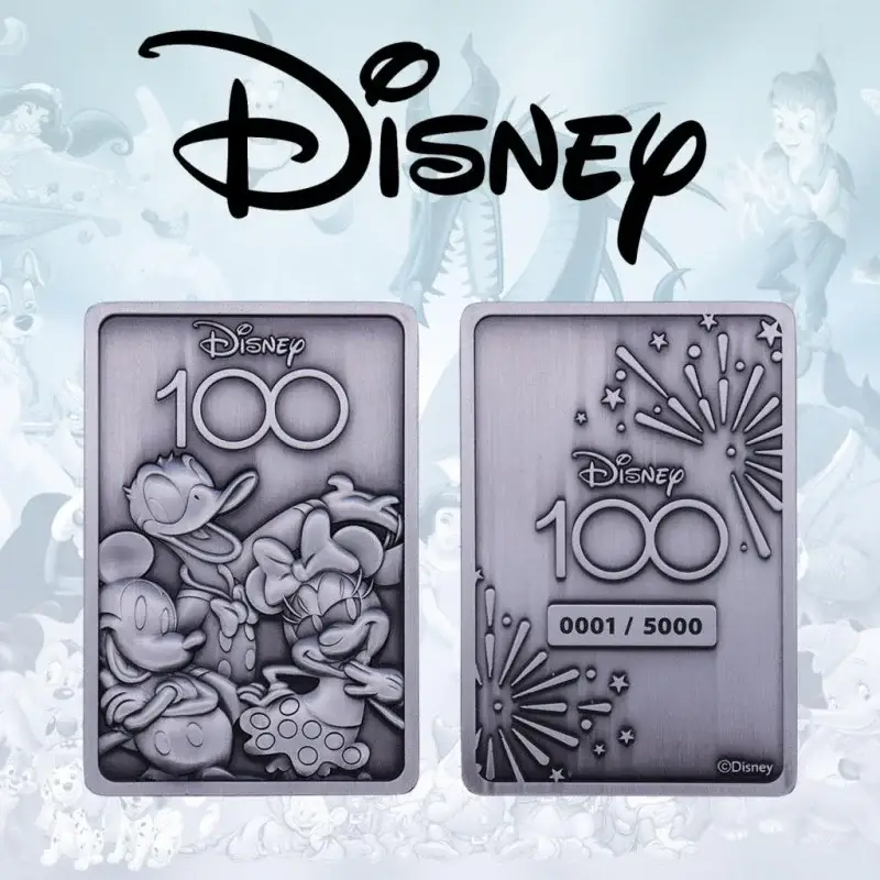 Hete Deal DISNEY "100 YEARS Anniversary" - Limited Edition Ingot
