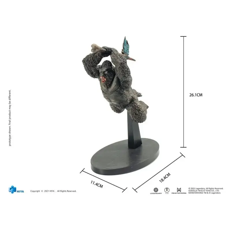 Godzilla Godzilla vs. Kong (2021) Kong 26cm Action figure Nu Kopen
