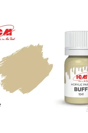 BEIGE Buff bottle 12 ml Acrylverf Beste Prijs