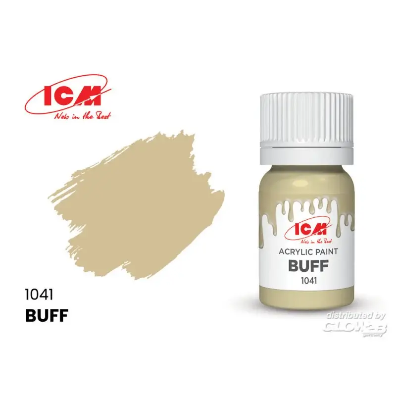 BEIGE Buff bottle 12 ml Acrylverf Beste Prijs