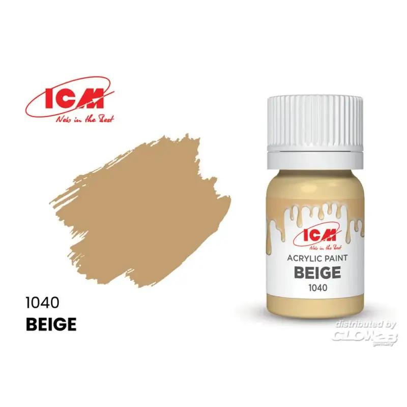 Speciale Aanbieding BEIGE Beige bottle 12 ml Acrylverf