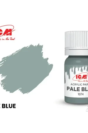 Tijdelijk Beschikbaar BLUE Pale Blue bottle 12 ml Acrylverf