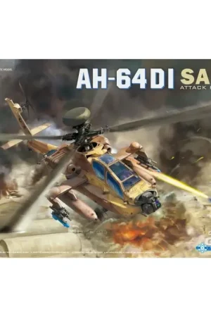 Superprijs AH-64DI SARAF Attack Helicopter Schaalmodel