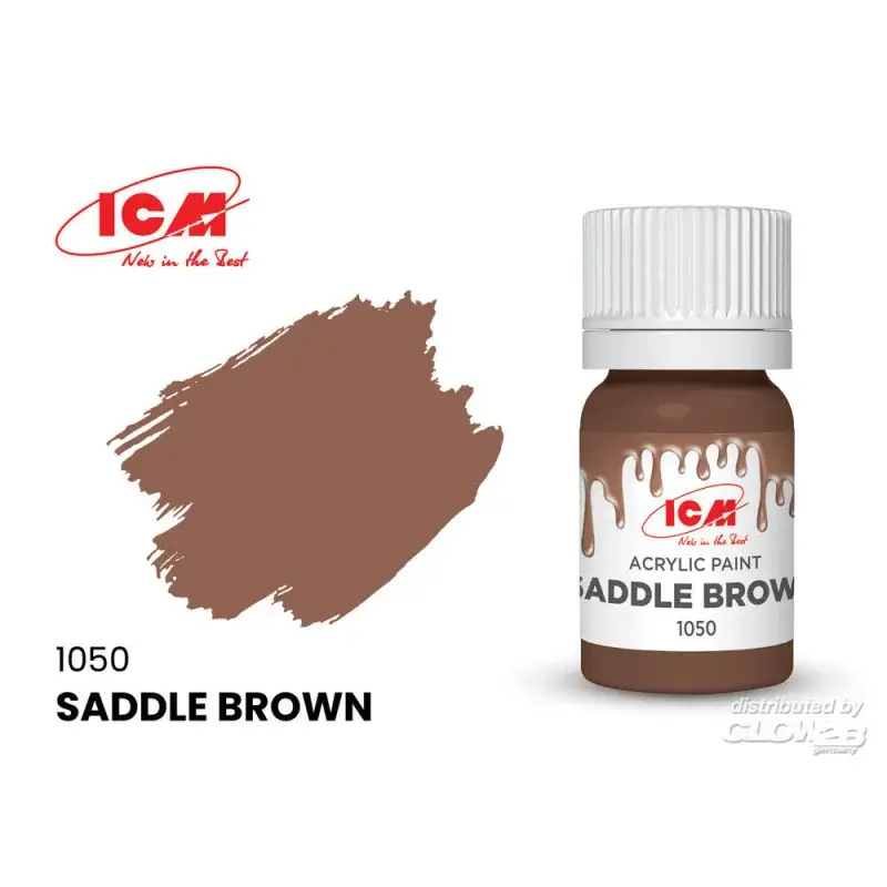 Bestseller BROWN Saddle Brown bottle 12 ml Acrylverf