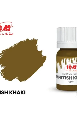 BROWN British Khaki bottle 12 ml Acrylverf Veilige Betaling