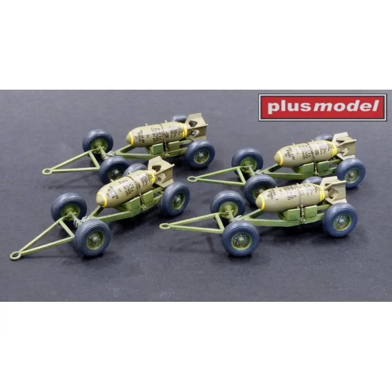 Mk.2 Bomb trailer THESE ARE PLASTIC NOT RESIN!!! Rechtstreeks Van De Fabrikant