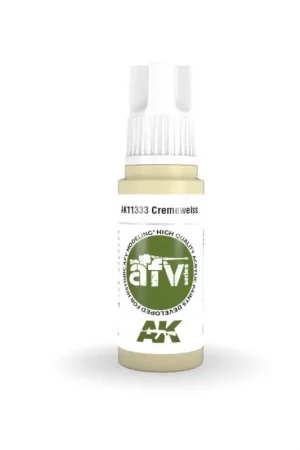 AK INTERACTIVE: acrylic paint 3rd Generation 17mL - Cremeweiss Acrylverf Hete Deal