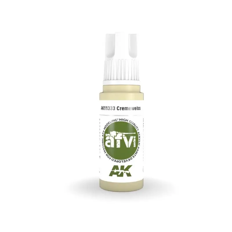 AK INTERACTIVE: acrylic paint 3rd Generation 17mL - Cremeweiss Acrylverf Hete Deal