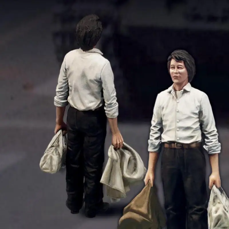 Express Levering Royal Model: 1/72; Tank Man Tienanmen 1989 Figuren