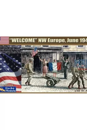 "WELCOME" NW Europe, June 1944 Schaalmodel Nieuw