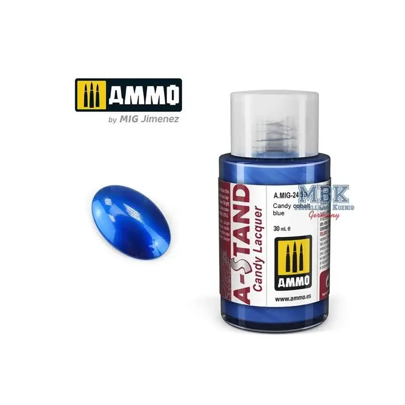Must-Have A-STAND Candy Cobalt Blue - 30ml Enamel Paint air Acrylverf