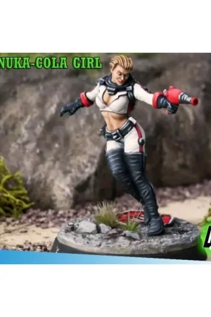 FWW Nuka Cola Girl - Fallout Wasteland Warfare Figuurtje Lage Prijs