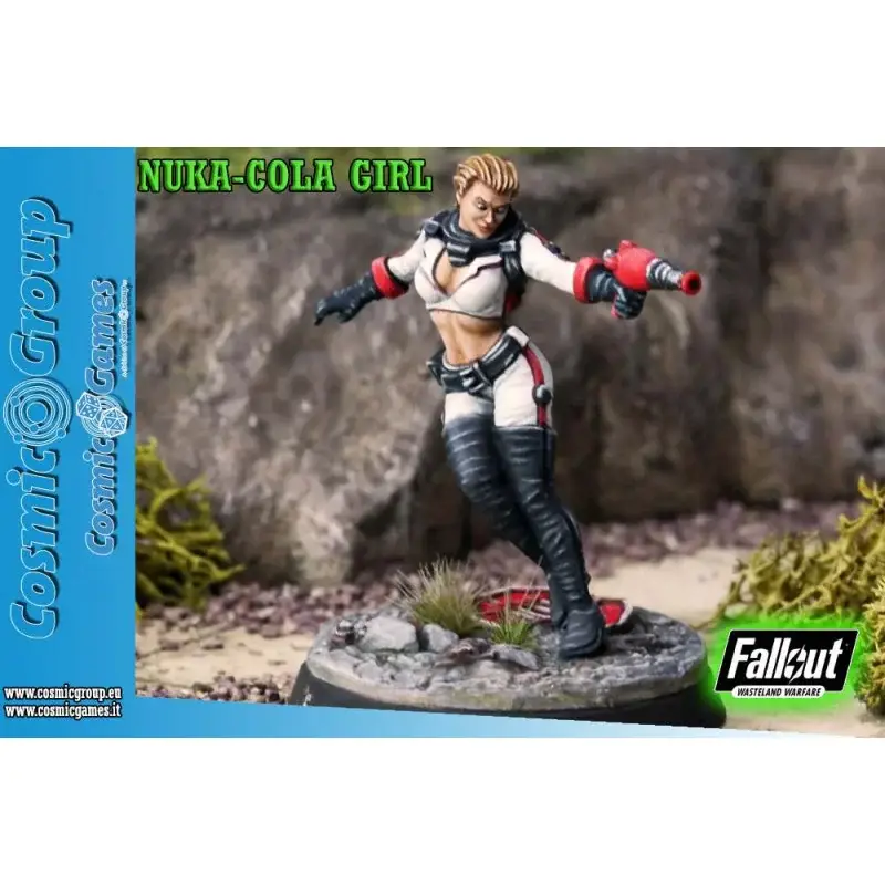FWW Nuka Cola Girl - Fallout Wasteland Warfare Figuurtje Lage Prijs