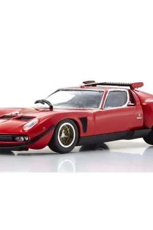 Kyosho 1:43 Lamborghini Miura SVR 1970 rood Miniatuur Express Levering