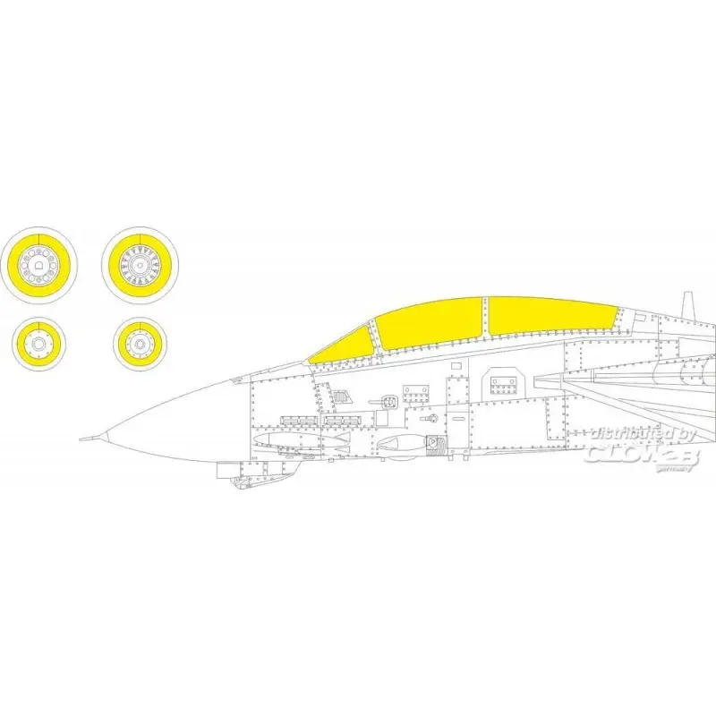 F-14b 1/72 academy Korting