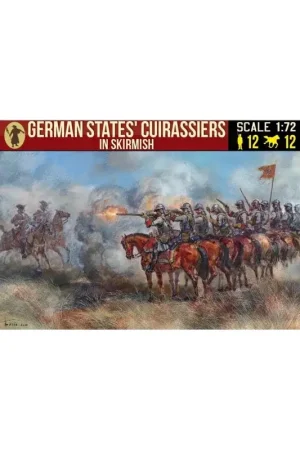 Kurassiers van de Duitse staat in schermutseling 1:72 figuur Figuren Must-Have