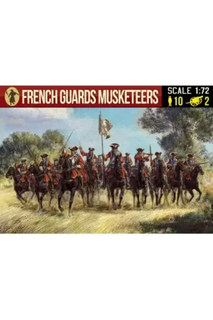 Hoge Kwaliteit Figuur Franse Garde Musketiers 1:72 Figuren