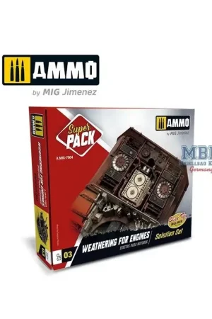 Lage Prijs Super pack - weathering for engines solution set