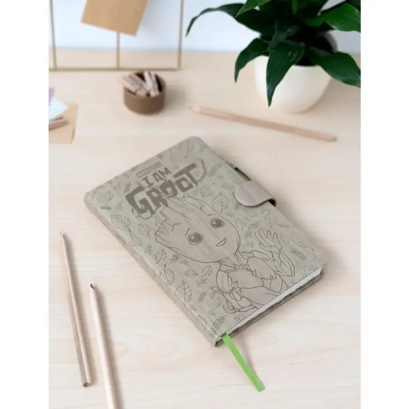 Betrouwbaar GROOT - Notebook + Luminous Ballpoint Pen - A5 Size