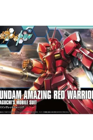 Seizoensaanbieding GUNDAM - HGBF 1/144 Gundam Amazing Red Warrior - Model Kit Gunpla
