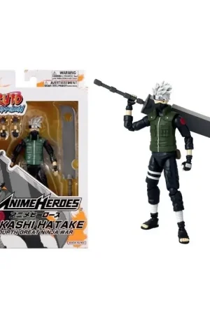 NARUTO - Kakashi Fourth Great Ninja War 8th Wave -Fig. Anime Heroes 17cm Figuurtje Nieuw
