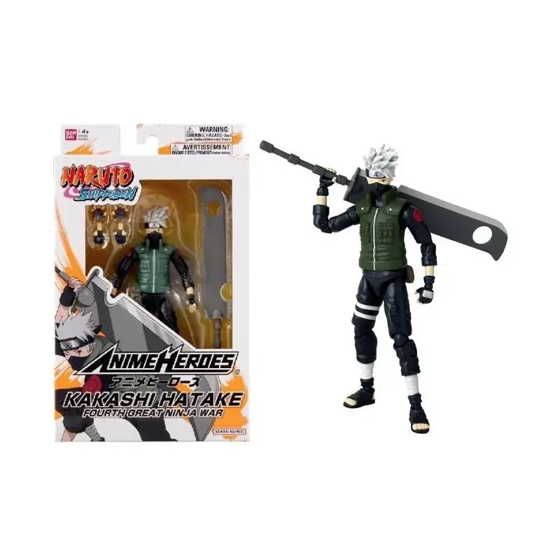 NARUTO - Kakashi Fourth Great Ninja War 8th Wave -Fig. Anime Heroes 17cm Figuurtje Nieuw