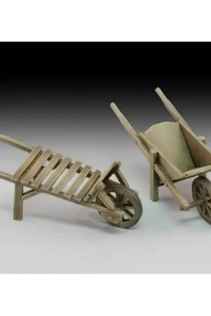 Royal Model: 1/35; Whellbarrows Exclusieve Aanbieding