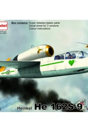 Heinkel He-162S-9 'V-staartjet' Schaalmodel Superprijs