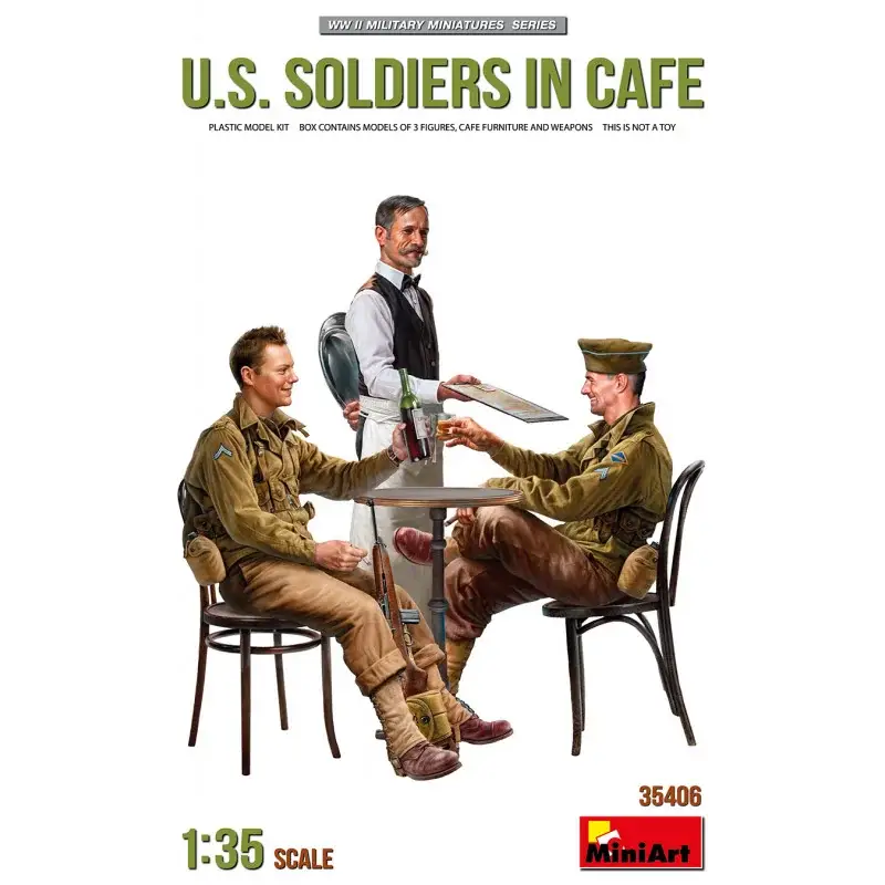 Speciale Aanbieding Ons militairen in koffie Figuren