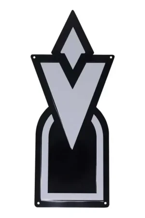 Elder Scrolls Skyrim metalen bord Skyrim Quest Marker Tijdelijk Beschikbaar