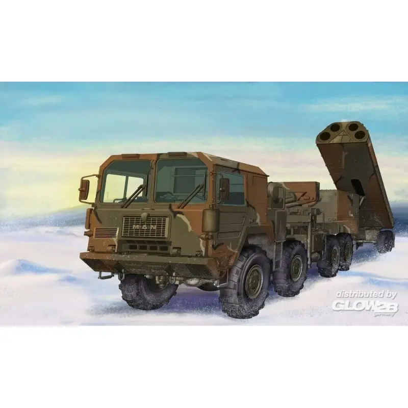 M1013 w/M2042A1 GLCM TEL Schaalmodel Hoge Kwaliteit