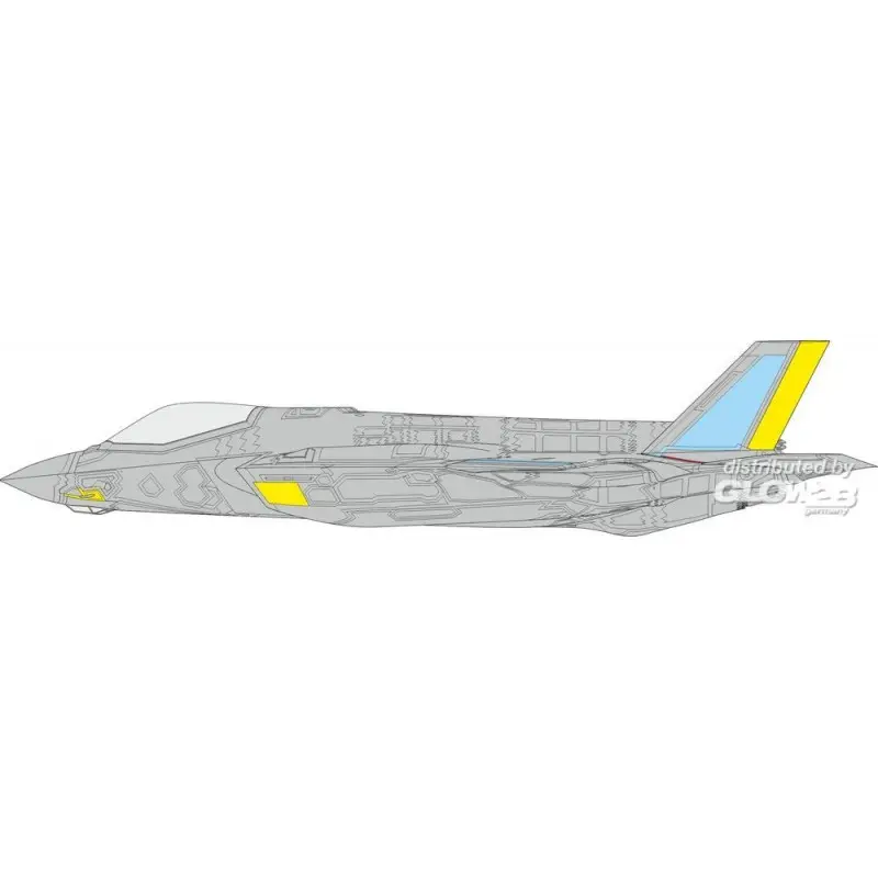 F-35A RAM coating late 1/48 for TAMIYA Accessoire Voordeelprijs