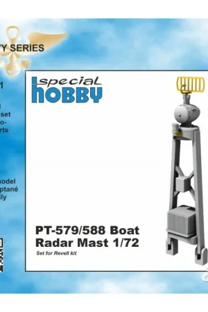 Bestseller PT-579/588 Boat Radar Mast 1/72 Accessoire