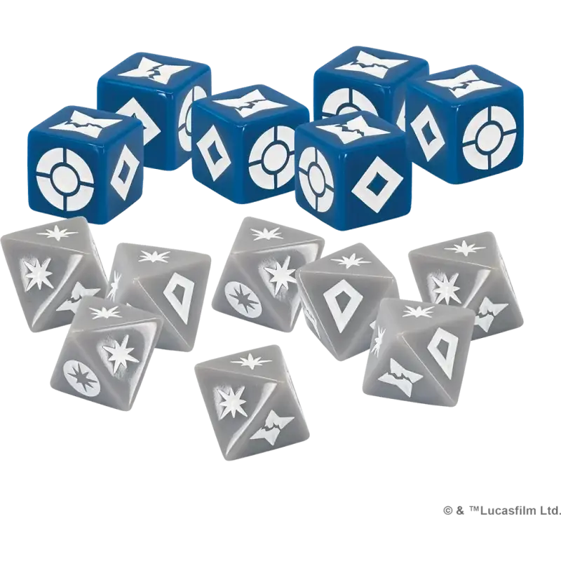 SW Shatterpoint : Set de dés Gecertificeerd