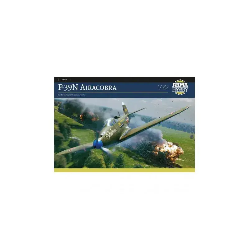 P-39N Airacobra 1:72 plastic vliegtuigmodel Schaalmodel Superprijs