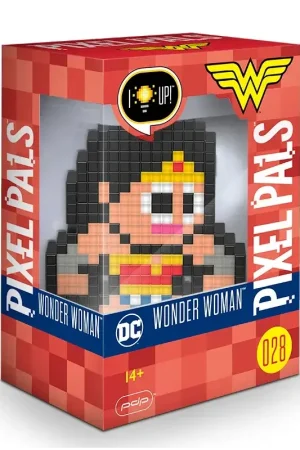 Seizoensaanbieding PIXEL PALS Oplichtende verzamelfiguren - Wonder Woman Figuurtje
