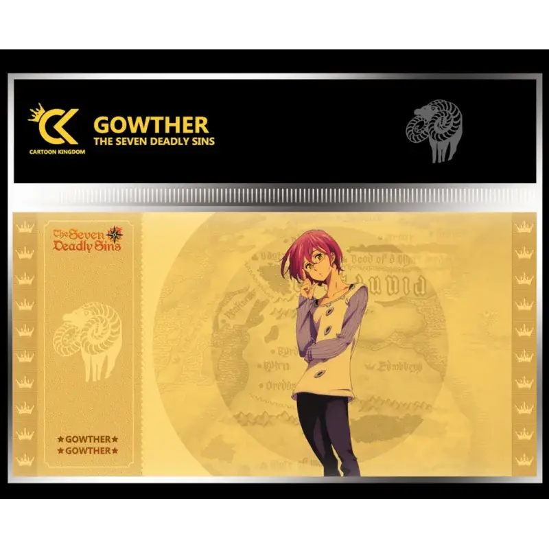 ZEVEN DODELIJKE ZONDEN - Gowther - Gouden kaartje Lage Prijs