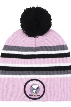Gratis Retour SNOOPY - Muts met jacquardpompom - Kinderen