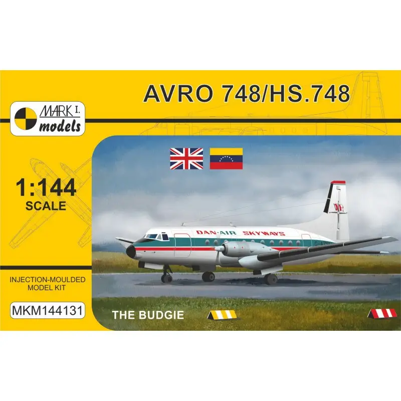 Hawker-Siddeley HS.748 'The Budgie' (Dan-Air Skyways, Chieftain Airways, Aeropostal Venezuela) Korting