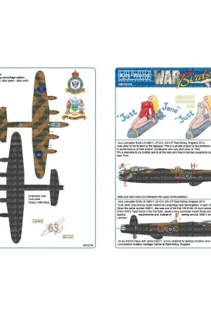 Beste Prijs Sticker Avro Lancaster B Mk.VII, NX611, LE-C/H DX-C/F Lincolnshire Aviation - Heritage Centre, East Kirby England, 2014. Ontworp
