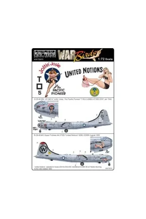 Sticker Boeing B-29-40-BW Super Fortress 42-24614 'Joltin' Josie, The Pacific Pioneer' T-SQ-5 498BG 873BS 20AF jan 1945 - B-29-4 Op = Op