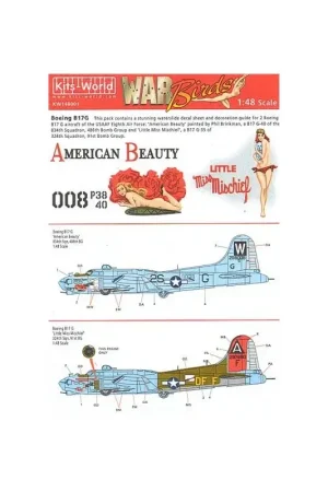 Finale Uitverkoop Sticker Opnieuw gedrukt! Boeing B-17G Vliegend fort (2) Decal