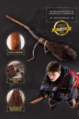 Harry Potter Replica 1/1 Magic Broom Firebolt 2022 Edition Korting