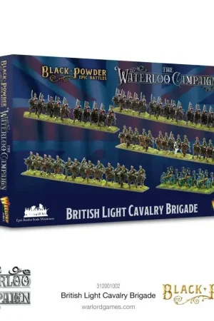 Goedkoop Black Powder Epic Battles: Waterloo - British Light Cavalry Brigade Figuur spellet