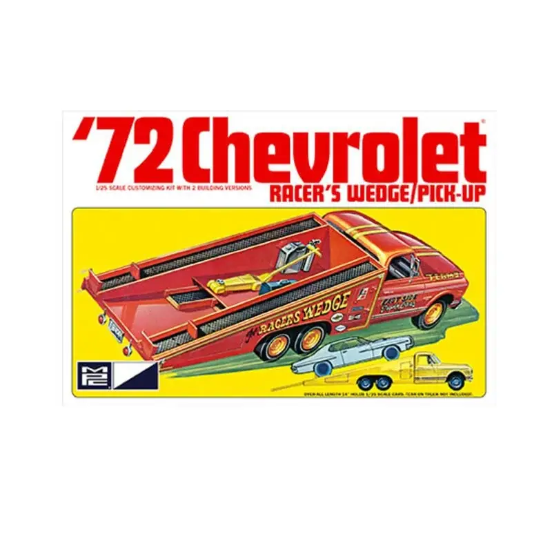 1972 Chevy Racer's Wedge Pick-up 1:25 Bouwmodell Beste Prijs