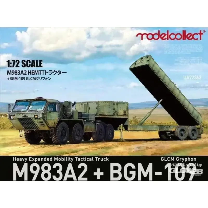 Dagaanbieding Heavy Expanded Mobility Tactical Truck M983A2+BGM-109 Schaalmodel