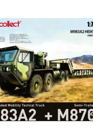 VS M983A2 HEMTT Tractor & M870A1 Oplegger Bouwmodell Weekendaanbieding